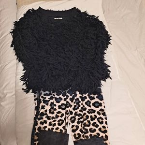 New with out tag Bundle of MIA top sweater and Hanna Banana pants for girls